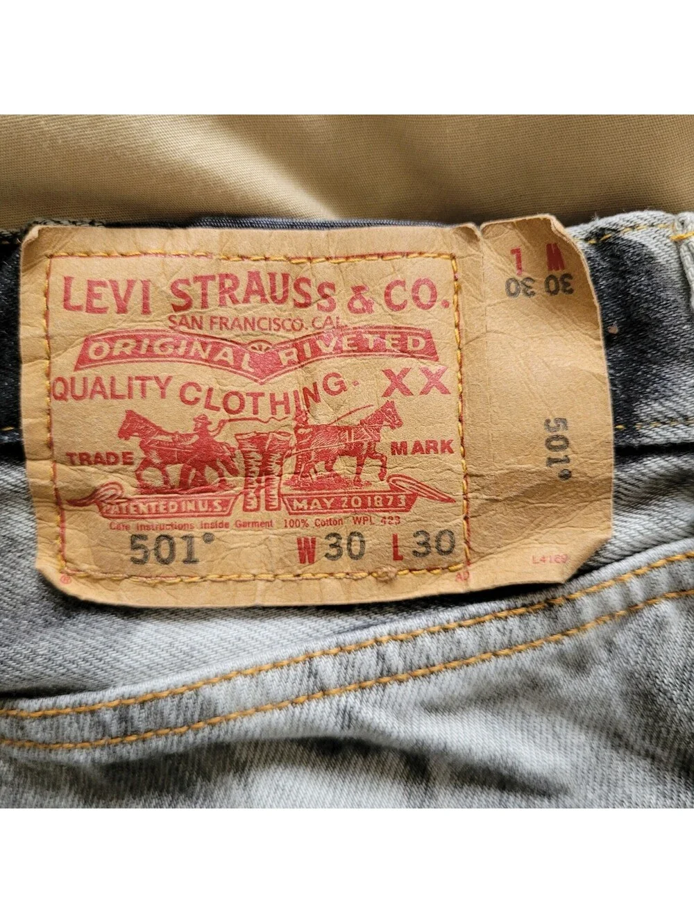 N/A measurements waist